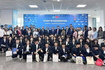 Фотография к новости: Қытайда Қазақстанның жоғары оқу орындары таныстырылды