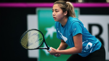 Фотография к новости: Зарина Дияс Жапониядағы турнирді сәтті бастады