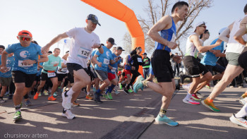 Фотография к новости: Рудныйда "Таза Қазақстан" акциясы аясында экологиялық жүгіру өтті