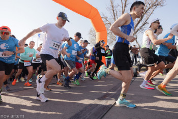 Фотография к новости: Рудныйда "Таза Қазақстан" акциясы аясында экологиялық жүгіру өтті