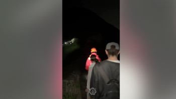 Фотография к новости: Алматыда 2300 метр биіктікте қалып қойған жігіт пен қыз құтқарылды