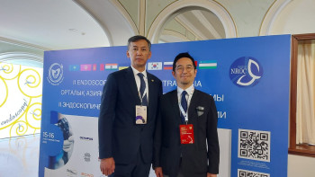 Фотография к новости: Астанада Орталық Азияның үздік эндоскопист дәрігерлері бас қосты