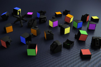 Робот көзді ашып-жұмғанша "кубик рубик" құрастырып, рекорд орнатты