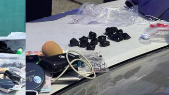 Фотография к новости: Алматыда "Альфа-PVP" есірткісін сақтаған күдікті ұсталды