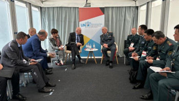 Фотография к новости: Қазақстан, Германия және Қытай қорғаныс министрлері әріптестікті талқылады