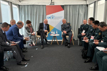 Фотография к новости: Қазақстан, Германия және Қытай қорғаныс министрлері әріптестікті талқылады