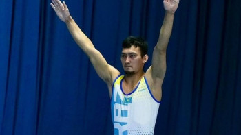 Фотография к новости: Спорттық гимнастика: Диас Тойшыбек – халықаралық жарыстың жеңімпазы