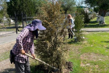 Фотография к новости: «Таза Қазақстан»: Қаратал ауданында сенбілік өтті