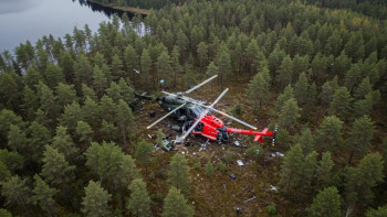 Фотография к новости: Финляндияда екі тікұшақ соқтығысты