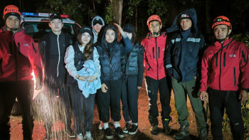 Фотография к новости: Алматы тауларында жоғалған бес студент құтқарылды