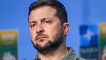 Фотография к новости: Біз АҚШ, Украина, Ресей және Еуропа елдері арасындағы кездесу мүмкіндігін қарастырудамыз – Зеленский