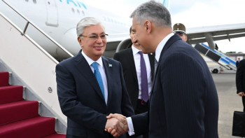 Фотография к новости: Тоқаев Түркі мемлекеттері ұйымының саммитіне қатысу үшін Будапештке барды