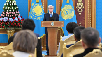 Фотография к новости: Президент Қайрат Байбосыновқа жаңа атақ берді