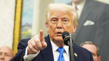 Фотография к новости: Трамп Зеленскийдің Ресейге қарсы санкциялар туралы үндеуіне жауап берді