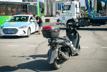 Алматыда мопед иелері жазаланып жатыр