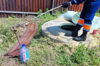 Фотография к новости: Құтқарушылар үй ауласын жыландардан тазартты