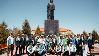 Фотография к новости: "Жасыл ел": Абай облысында еңбек жасағының XXI маусымы ашылды