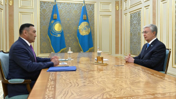 Фотография к новости: Тоқаев Ұлттық қауіпсіздік комитетінің төрағасын қабылдады