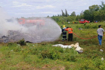 Фотография к новости: Таиландта полиция тікұшағы құлап, үш адам қаза тапты
