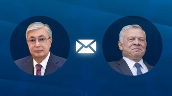 Фотография к новости: Президент Иордания короліне құттықтау жеделхатын жолдады