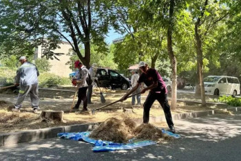 Фотография к новости: "Таза Қазақстан": Шымкенттегі Бадам өзенінің жағалауы күл-қоқыстан тазартылды