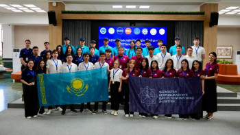Фотография к новости: "Заң және Тәртіп": Студенттер арасында қаржылық қауіпсіздік бойынша сайыс өтті