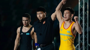 Фотография к новости: Еркін күрес: 5 салмақ бойынша ел чемпиондары анықталды