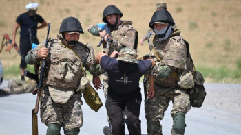 Фотография к новости: Шымкентте әскери міндеттілердің оқу-жаттығу жиыны өтті