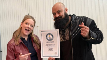 Фотография к новости: Қазақстандық алып күш иесі үш әлемдік рекордты жаңартты