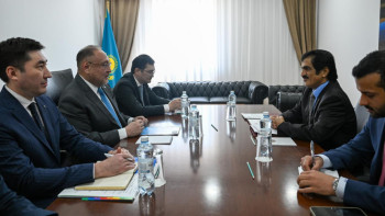 Фотография к новости: СІМ өкілдері Катар елшісімен кездесті