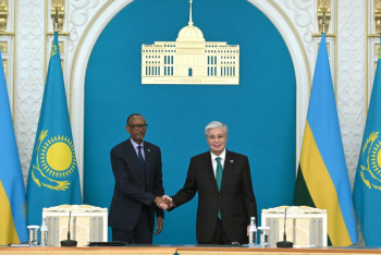 Фотография к новости: Қазақстан мен Руанда арасында қандай байланыс орнады?