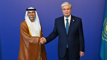 Фотография к новости: Қазақстан мен Араб Әмірліктері тауар айналымын 1 млрд долларға дейін ұлғайтады