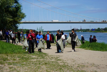 Фотография к новости: Абай облысында 197 мыңнан астам адам экологиялық сенбілікке шықты