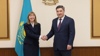 Фотография к новости: Дүниежүзілік банкпен инфрақұрылым, жасанды интеллект және Арал мәселесі талқыланды