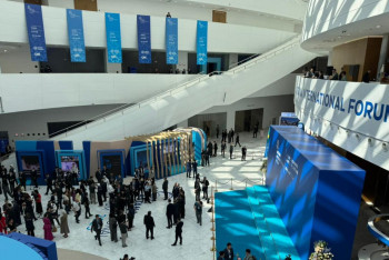 Фотография к новости: Саясат, экономика, климат: AIF-2025 форумы өз жұмысын бастады