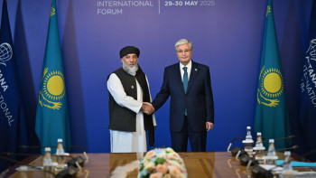 Фотография к новости: Ауғанстан министрі Қазақстанға алғыс айтты