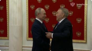 Фотография к новости: Назарбаев Кремльде Путинмен кездесті