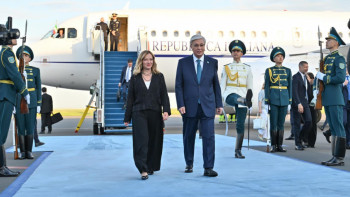 Фотография к новости: Қазақстанға Италия премьер-министрі келді