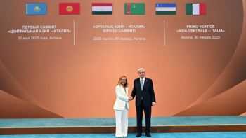 Фотография к новости: Тоқаев: Орталық Азия мен Италия арасындағы әріптестік жаңа деңгейге көтерілді