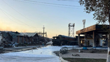 Фотография к новости: Құлсарыда жанармай құю бекетінде жарылыс болып, екі адам қаза тапты