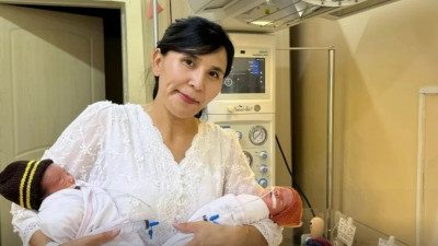 Алматыда үшем дүниеге келді