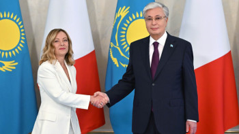 Фотография к новости: Джорджа Мелони: Қазақстан – Италияның маңызды әріптесі