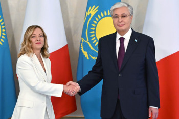 Фотография к новости: Джорджа Мелони: Қазақстан – Италияның маңызды әріптесі