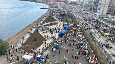 Көкшетауда Копа көлінің жағалауы ашылды