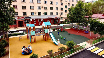 Астанада балаларды қорғау күніне орай 40-тан астам аула ашылды