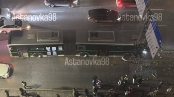 Фотография к новости: Астанадағы автобус апаты: Бір жолаушы аяғынан айырылды