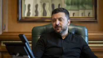 Фотография к новости: Зеленский Путиннің қоқан-лоққысына жауап беріп, ресейлік меморандумды "ультиматум" деп атады