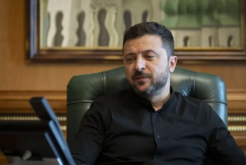 Фотография к новости: Зеленский Путиннің қоқан-лоққысына жауап беріп, ресейлік меморандумды "ультиматум" деп атады