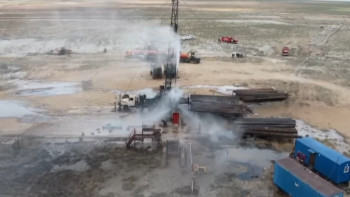 Фотография к новости: Маңғыстаудағы кен орнында төтенше жағдай болды