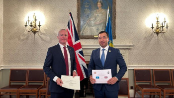 Фотография к новости: Қазақстан мен Ұлыбритания әскери ынтымақтастыққа қол қойды